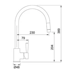 Franke Shop -Franke Shop 115.0280.225 dimensionsv1