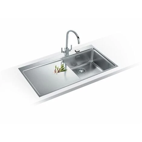 Franke Mythos MMX 211 1.0 Bowl Stainless Steel Kitchen Sink With R/Hand Drainer -Franke Shop 89716814 1